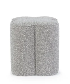 Bizzotto Pouf>POUF EFFETTO BOUCLE' GRIGIO - COINTA