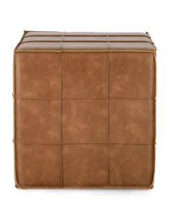 Bizzotto Pouf>POUF LARISA COGNAC