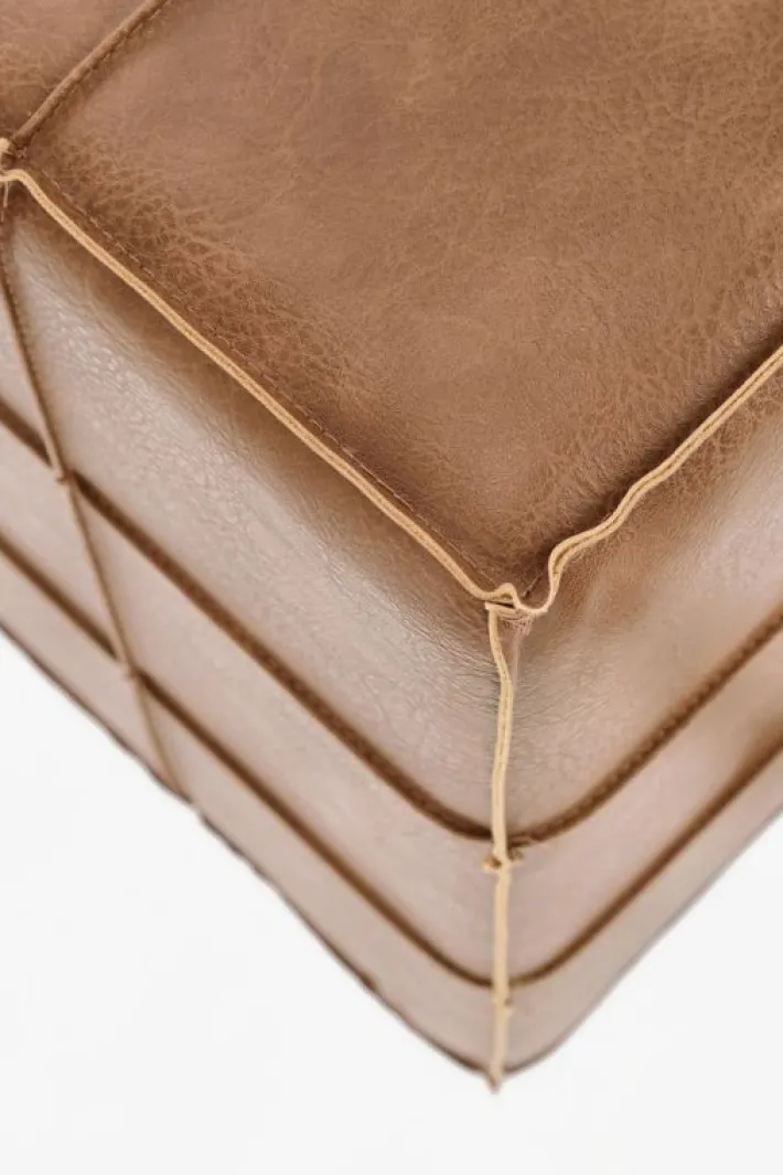 Bizzotto Pouf>POUF LARISA COGNAC
