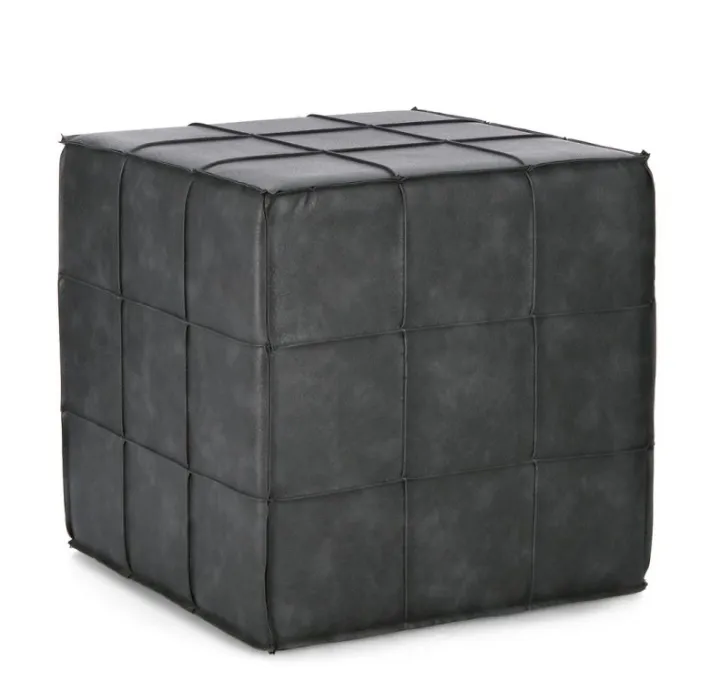 Bizzotto Pouf>POUF LARISA GRIGIO SCURO