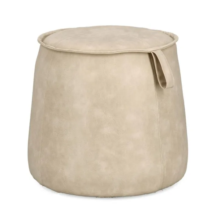 Bizzotto Pouf>POUF RUDINA AVORIO
