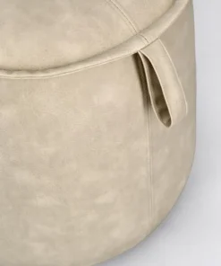 Bizzotto Pouf>POUF RUDINA AVORIO