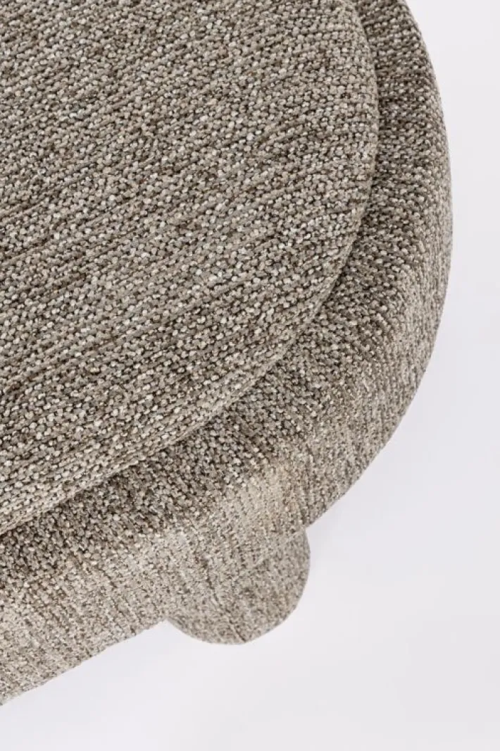 Bizzotto Pouf>POUF TANYA C-VASS OVALE GRIGIO