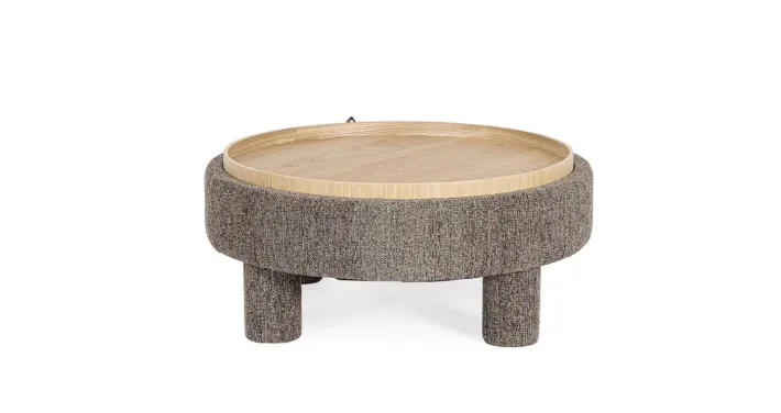 Bizzotto Pouf>POUF TANYA C-VASS TONDO GRIGIO