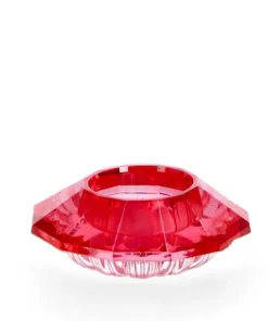 Bizzotto Vasi E Portacandele Natalizi>P.TEALIGHT 1P ELDRID VT ROSSO D9X3,3H