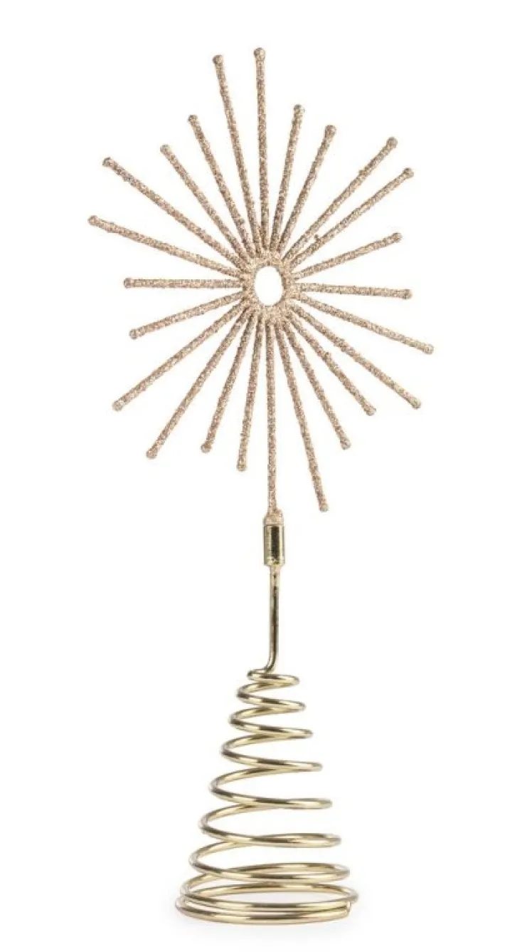 Bizzotto Oggettistica>PUNTALE STARBURST ORO H28