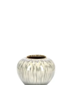 Bizzotto Vasi E Coprivasi>P.VASO COIRA TONDO BEIGE MELANGE D25