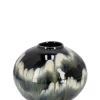 Bizzotto Vasi E Coprivasi>P.VASO COIRA TONDO NERO MELANGE D30