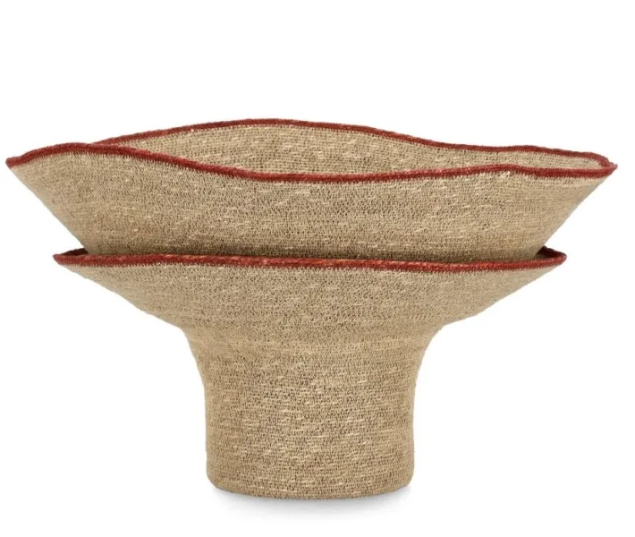 Bizzotto Ceste Decorative>P.VASO DECORATIVO LANH NATURAL RUSTY D59
