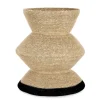 Bizzotto Ceste Decorative>P.VASO DECORATIVO LANH NATURAL NERO H43