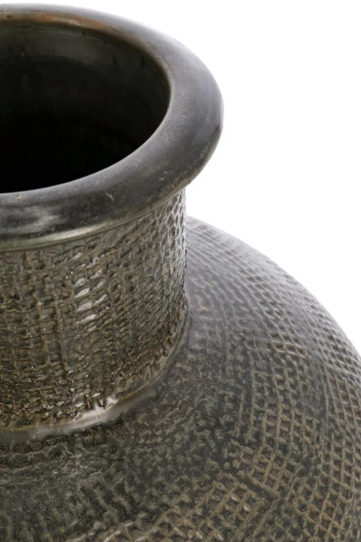 Bizzotto Vasi E Coprivasi>P.VASO KLAS TERRACOTTA VERDE H53