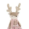 Bizzotto Oggettistica>RENNA CHALICE SEDUTO ROSA H30,5