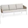 Bizzotto Salotti Completi>SALOTTO IN FIBRA SINTETICA BIANCO YK11 - MARIBELA