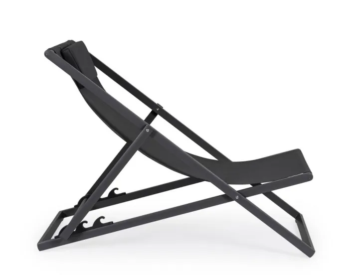 Bizzotto Lettini, Sdraio E Chaise Longue>SDRAIO IN ALLUMINIO ANTRACITE - TAYLOR