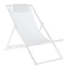 Bizzotto Lettini, Sdraio E Chaise Longue>SDRAIO IN ALLUMINIO BIANCA - TAYLOR