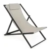 Bizzotto Lettini, Sdraio E Chaise Longue>SDRAIO IN ALLUMINIO GRIGIO SCURO - TAYLOR