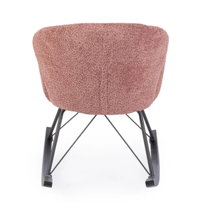 Bizzotto Poltrone E Chaise Longue>SEDIA A DONDOLO EFFETTO BOUCLE' CANYON - SIBILLA