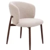 Bizzotto Sedie>SEDIA AMALIA NOCE/BEIGE