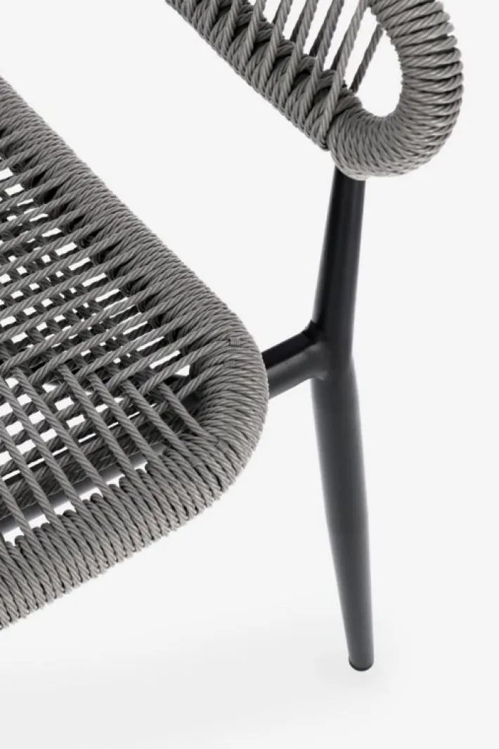 Bizzotto Sedie>SEDIA C-BR ALGAIDA ANTRACITE/GRIGIO