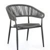Bizzotto Sedie>SEDIA C-BR ALGAIDA ANTRACITE/GRIGIO