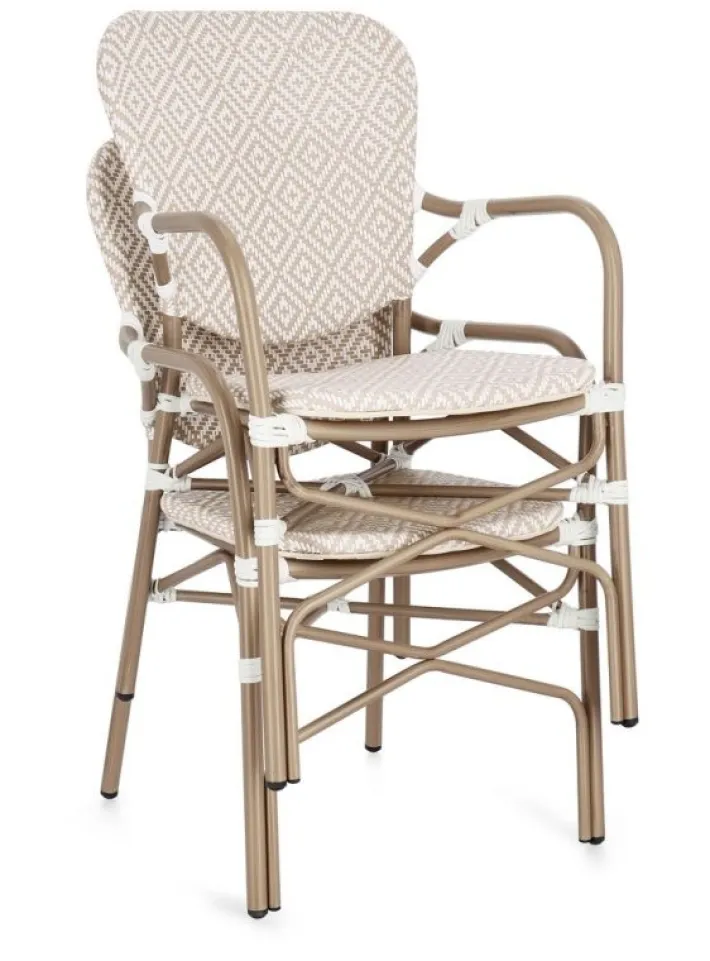 Bizzotto Sedie>SEDIA C-BR CADEIRA BEIGE