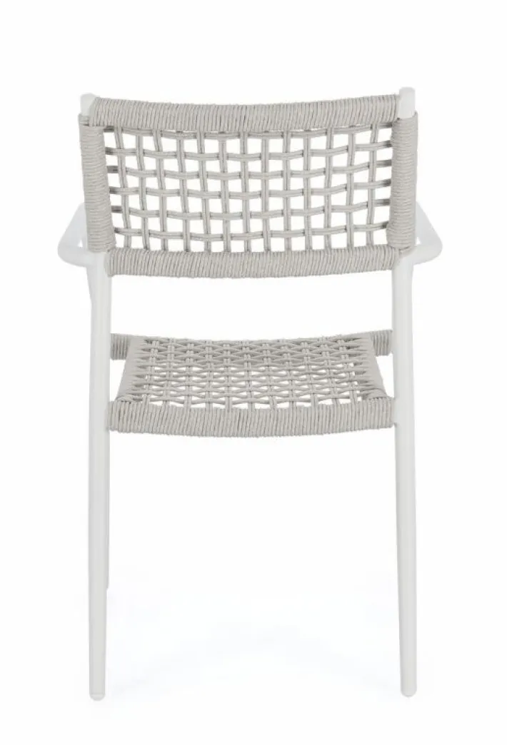 Bizzotto Sedie>SEDIA C-BR CALETA BIANCO