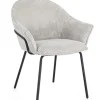 Bizzotto Sedie>SEDIA C-BR CASSIDY NERO/GRIGIO CHIARO