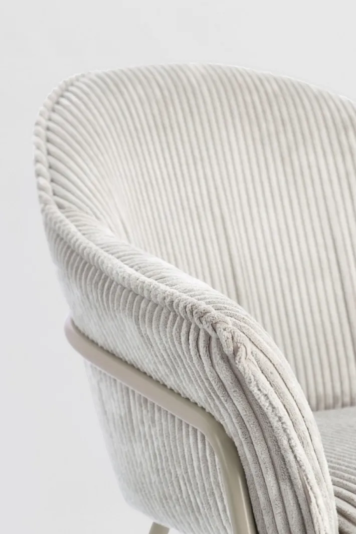 Bizzotto Sedie>SEDIA C-BR CASSIDY WARM/GRIGIO CHIARO