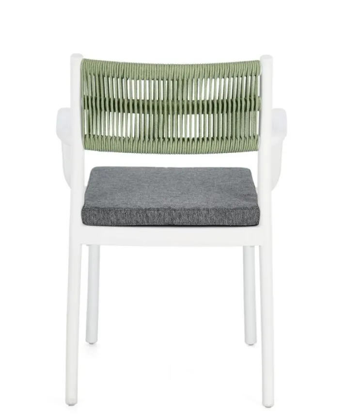 Bizzotto Sedie>SEDIA C-BR C-C ALVIN BIANCO/VERDE