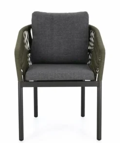 Bizzotto Sedie>SEDIA C-BR C-C GALDANA ANTRACITE/VERDE