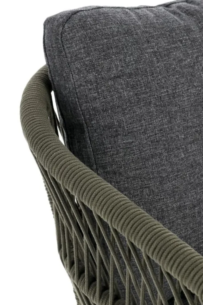Bizzotto Sedie>SEDIA C-BR C-C GALDANA ANTRACITE/VERDE