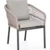 Bizzotto Sedie>SEDIA C-BR C-C GALDANA ANTRACITE/KHAKI