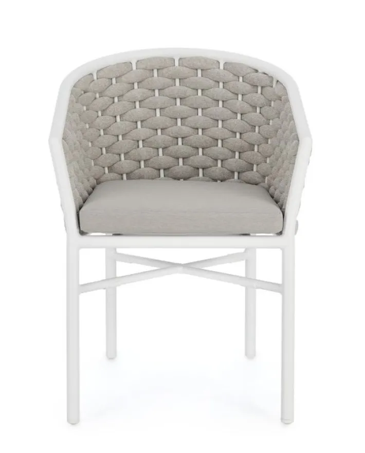 Bizzotto Sedie>SEDIA C-BR C-C MARGALIDA BIANCO