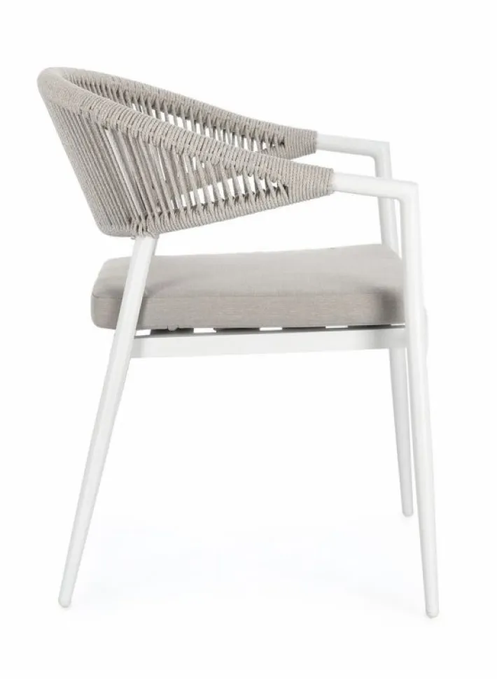 Bizzotto Sedie>SEDIA C-BR C-C MILLOR BIANCO