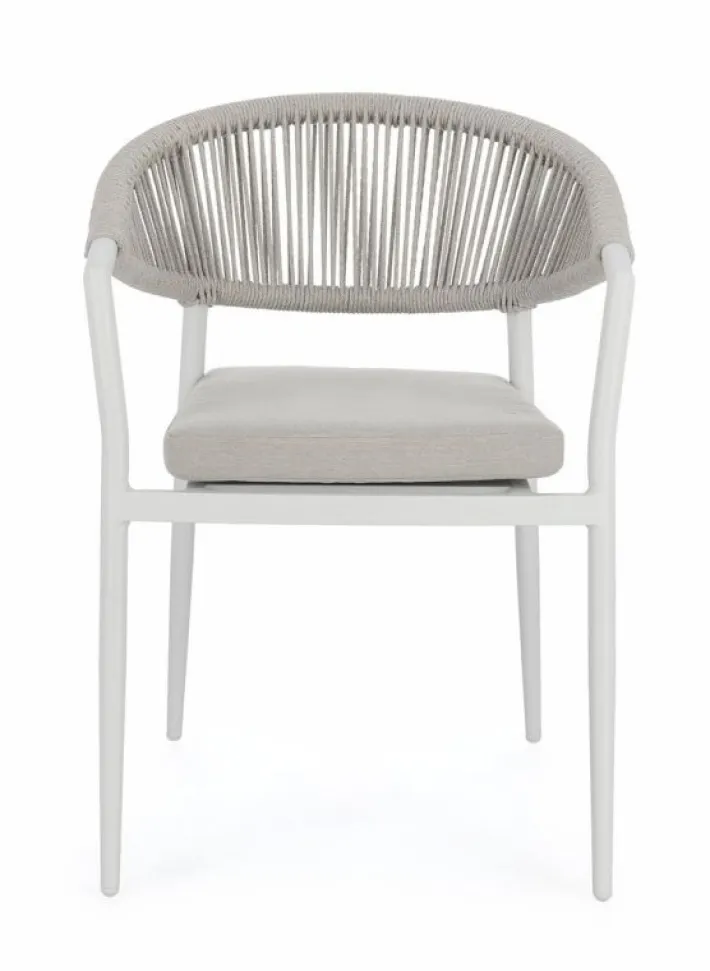 Bizzotto Sedie>SEDIA C-BR C-C MILLOR BIANCO