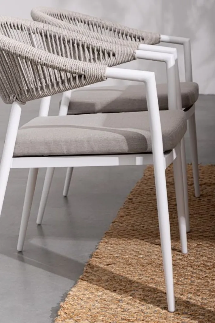 Bizzotto Sedie>SEDIA C-BR C-C MILLOR BIANCO