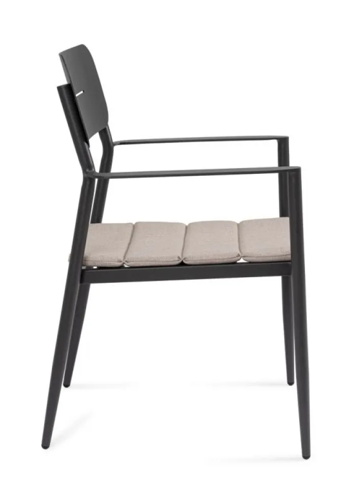 Bizzotto Sedie>SEDIA C-BR C-C NEBULA ANTRACITE YK13