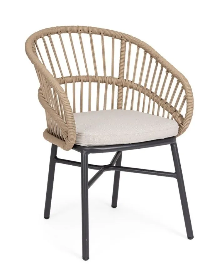 Bizzotto Sedie>SEDIA C-BR C-C ODIVELAS BEIGE