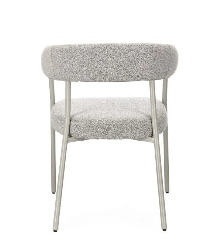 Bizzotto Sedie>SEDIA C-BR GIAELE WARM GREY/TORTORA