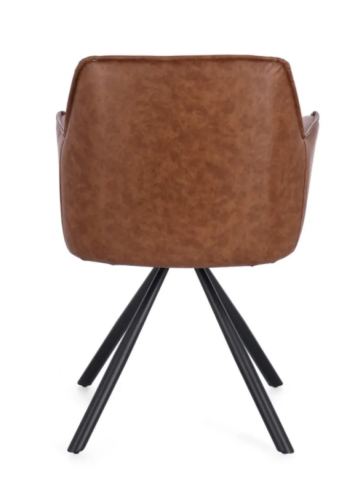 Bizzotto Sedie>SEDIA C-BR GIREV.BREVAL MARRONE CHIARO