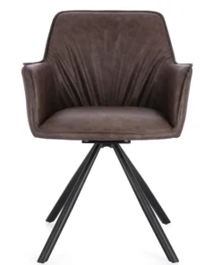Bizzotto Sedie>SEDIA C-BR GIREV.BREVAL MARRONE SCURO
