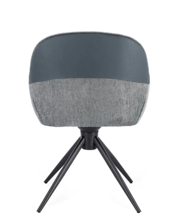 Bizzotto Sedie>SEDIA C-BR GIREVOLE ISOTTA GRIGIO