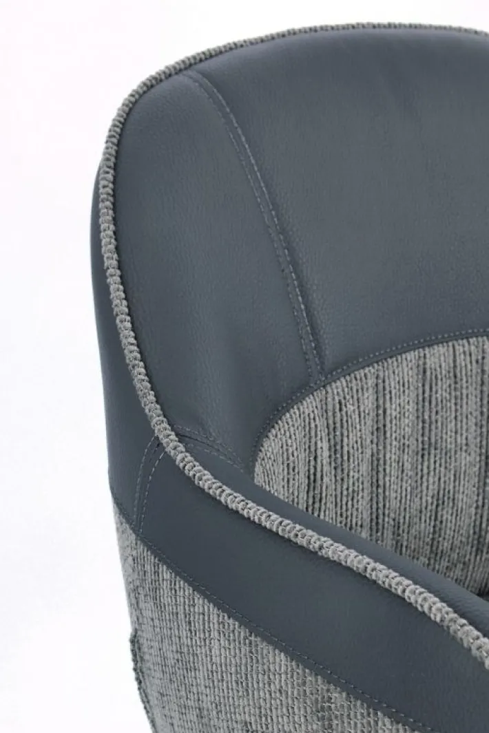 Bizzotto Sedie>SEDIA C-BR GIREVOLE ISOTTA GRIGIO