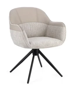Bizzotto Sedie>SEDIA C-BR GIREVOLE ISOTTA BEIGE