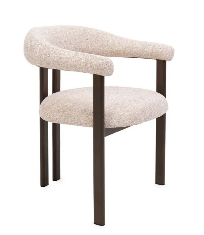 Bizzotto Sedie>SEDIA C-BR GIUDITTA BRONZO/SAND