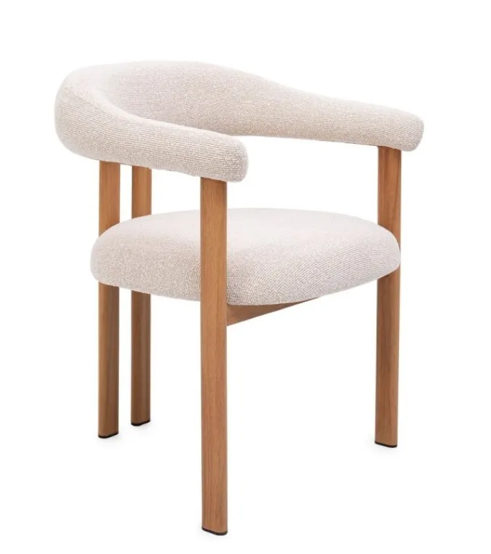 Bizzotto Sedie>SEDIA C-BR GIUDITTA NATURALE/LINO