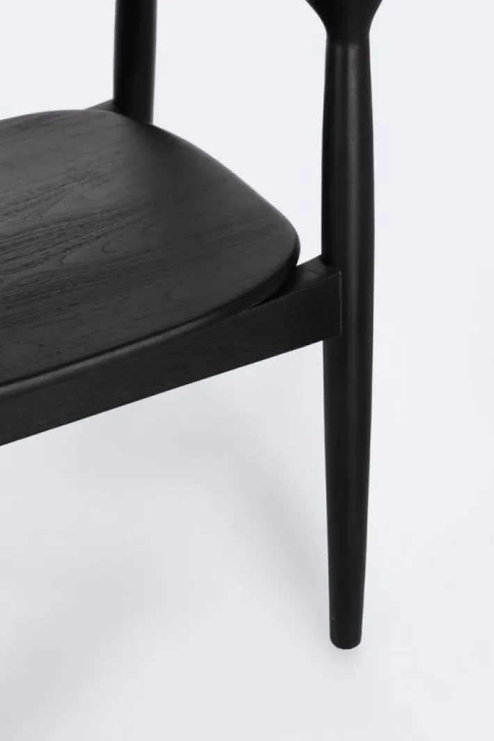 Bizzotto Sedie>SEDIA C-BR IDRIS NERO