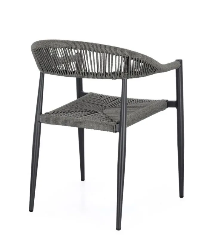 Bizzotto Sedie>SEDIA C-BR JANDIA ANTRACITE/GRIGIO