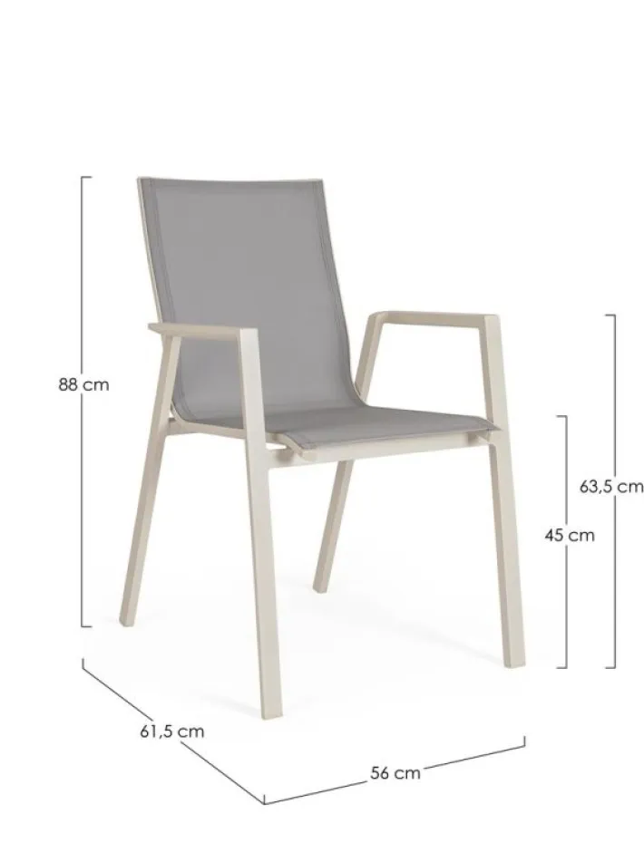 Bizzotto Sedie>SEDIA C-BR KRION PELICAN