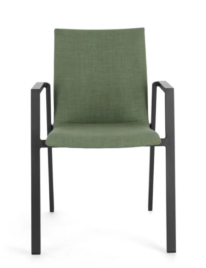 Bizzotto Sedie>SEDIA C-BR ODEON ANTR-OLIVE JX55